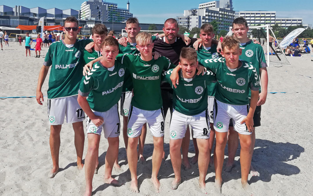 U17 beim Beachsoccer Cup in Damp