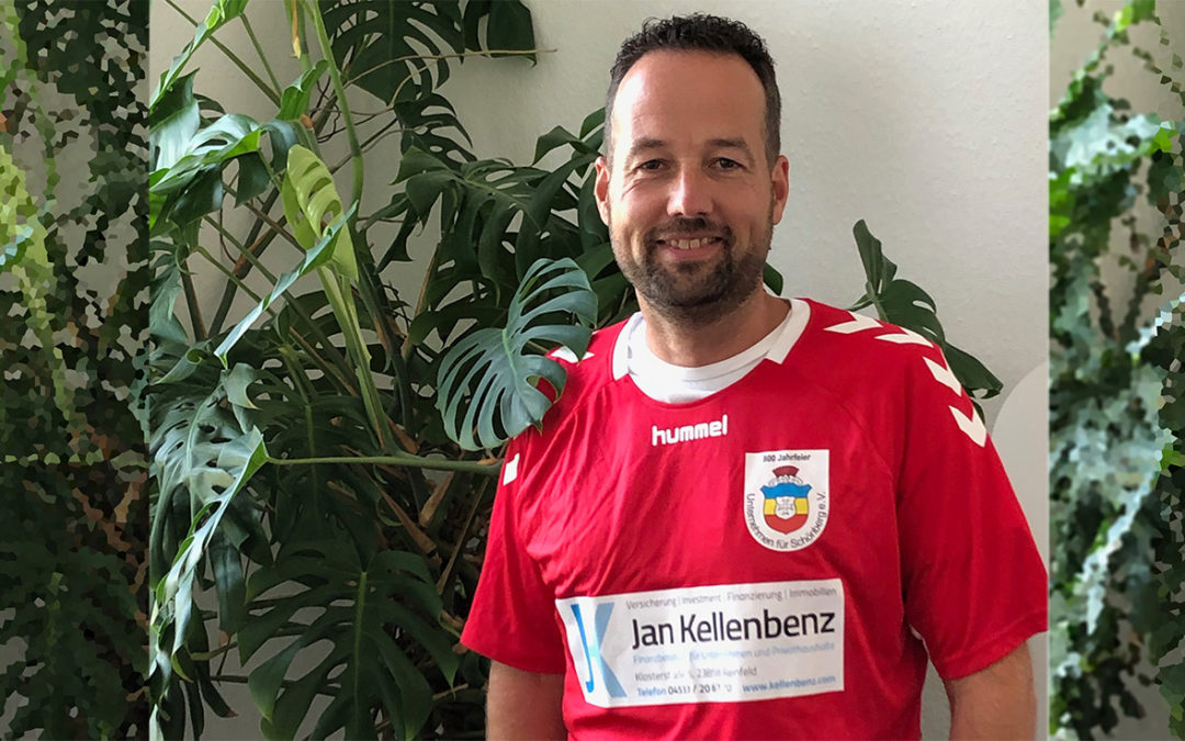 Sondertrikot findet Weg zu Jan Kellenbenz