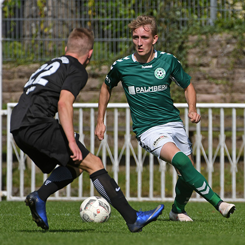 Finn Lukas Burmeister hatte zu Beginn der zweiten Halbzeit das 0:3 auf dem Fuß.