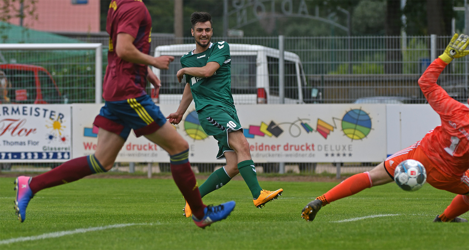 Neuzugang Furkan Kalfa traf in seinem ersten Spiel für den FC Schönberg 95 gleich zweimal.