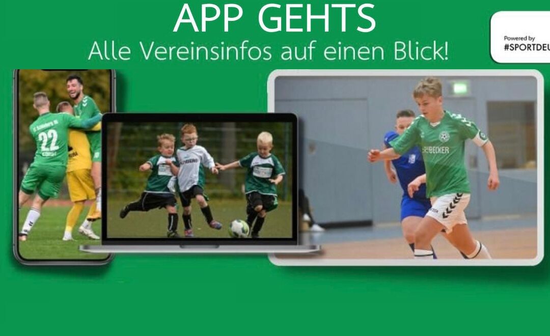 APP geht´s – Unsere Vereinsapp