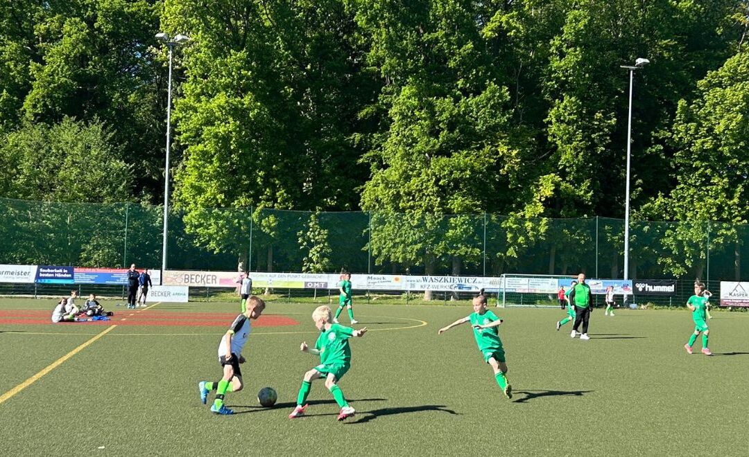 Kantersieg unserer E2-Junioren gegen Bad Kleinen
