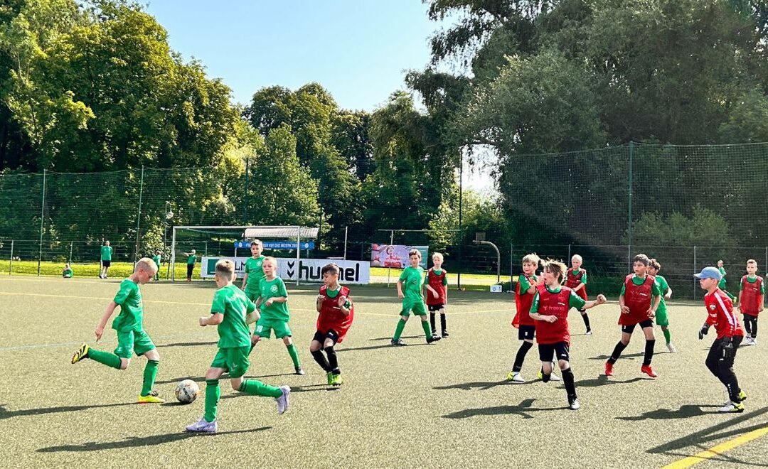 E2-Junioren mit Platz 1 in Platzierungsrunde